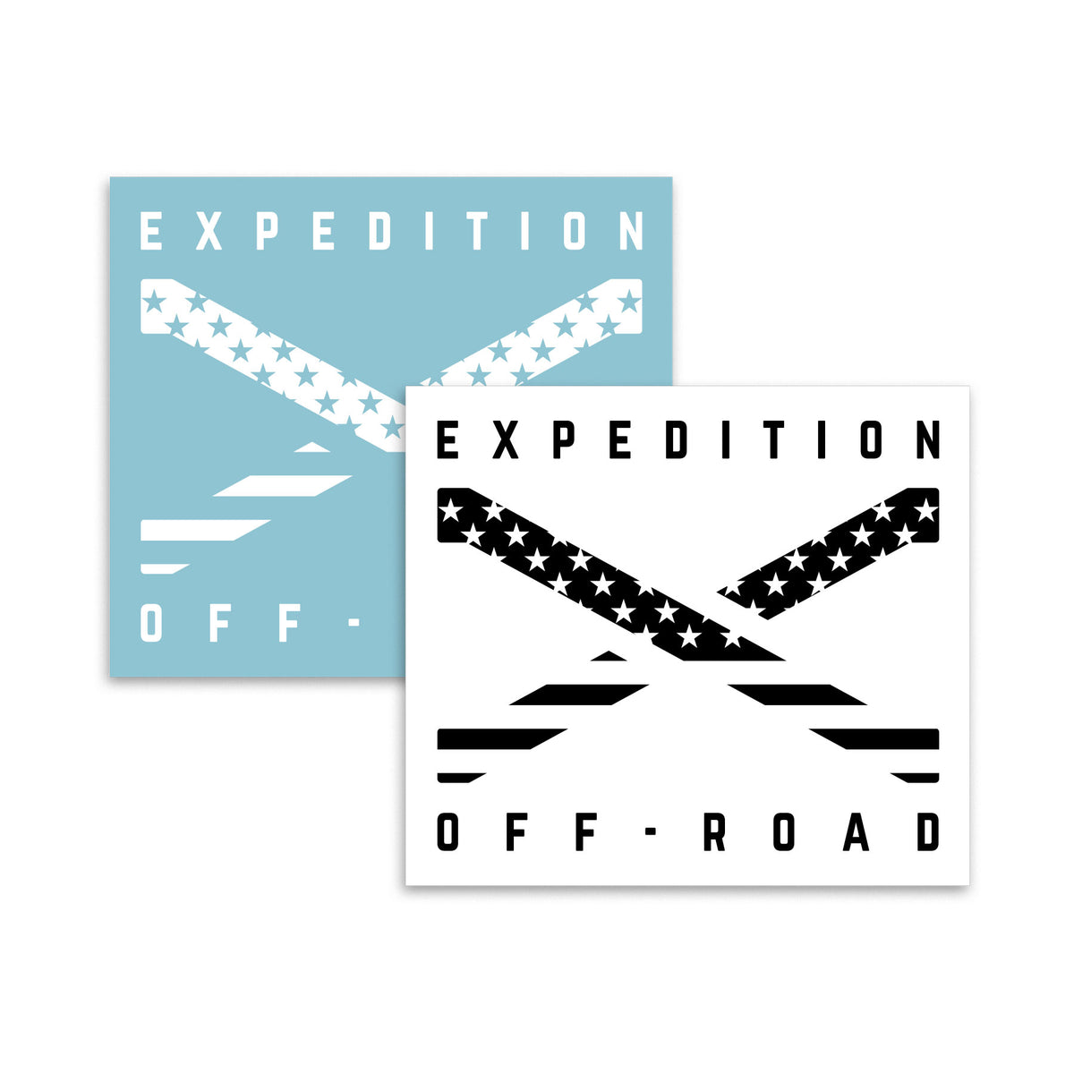 EXO Stars & Stripes Vehicle Sticker – Expedition X Offroad Store